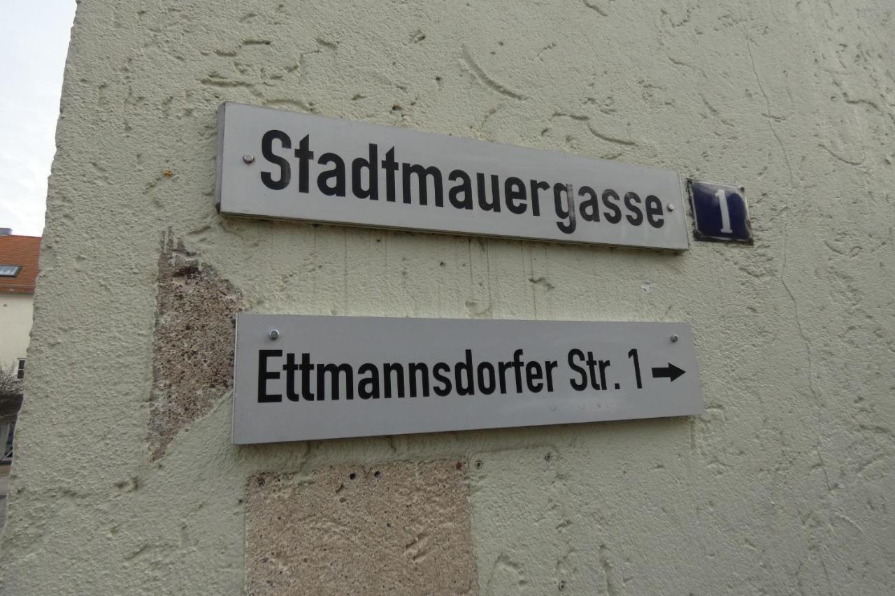 Stadtmauergasse Schwandorf in Bayern Exterior foto